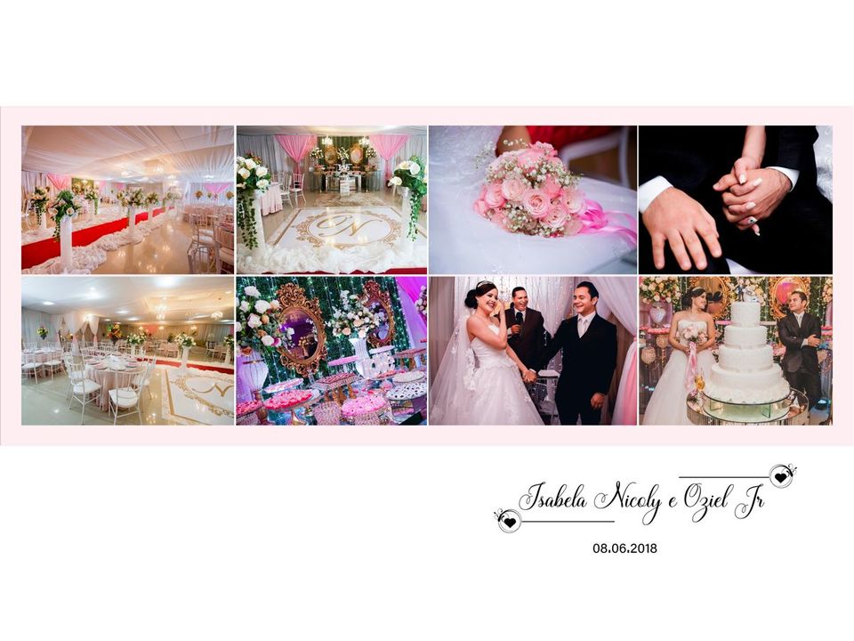 Casamento no Dulce's Festas buffet - Isabela Nicoly e Oziel Jr.