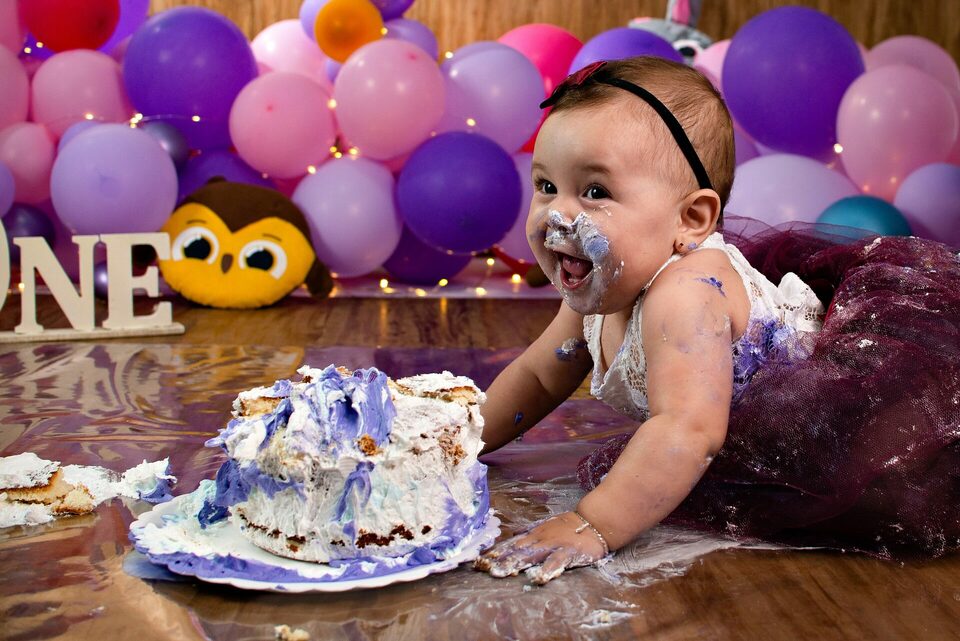 Ensaio Smash the Cake Isis