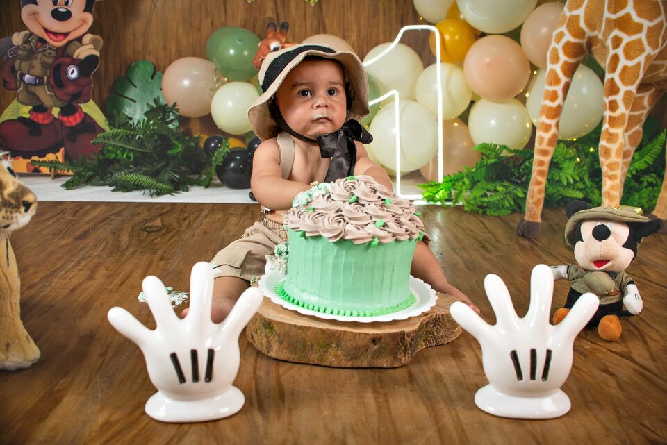 Ensaio Smash the Cake Enzo