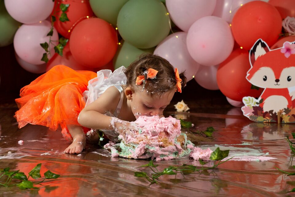 Ensaio Smash the Cake Yarim