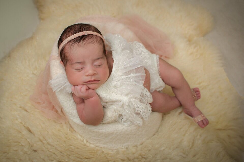 Ensaio Newborn Anne Gabriely - Estúdio - Guarulhos