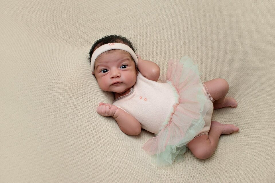 Ensaio Newborn Helena Shirley em estúdio Guarulhos