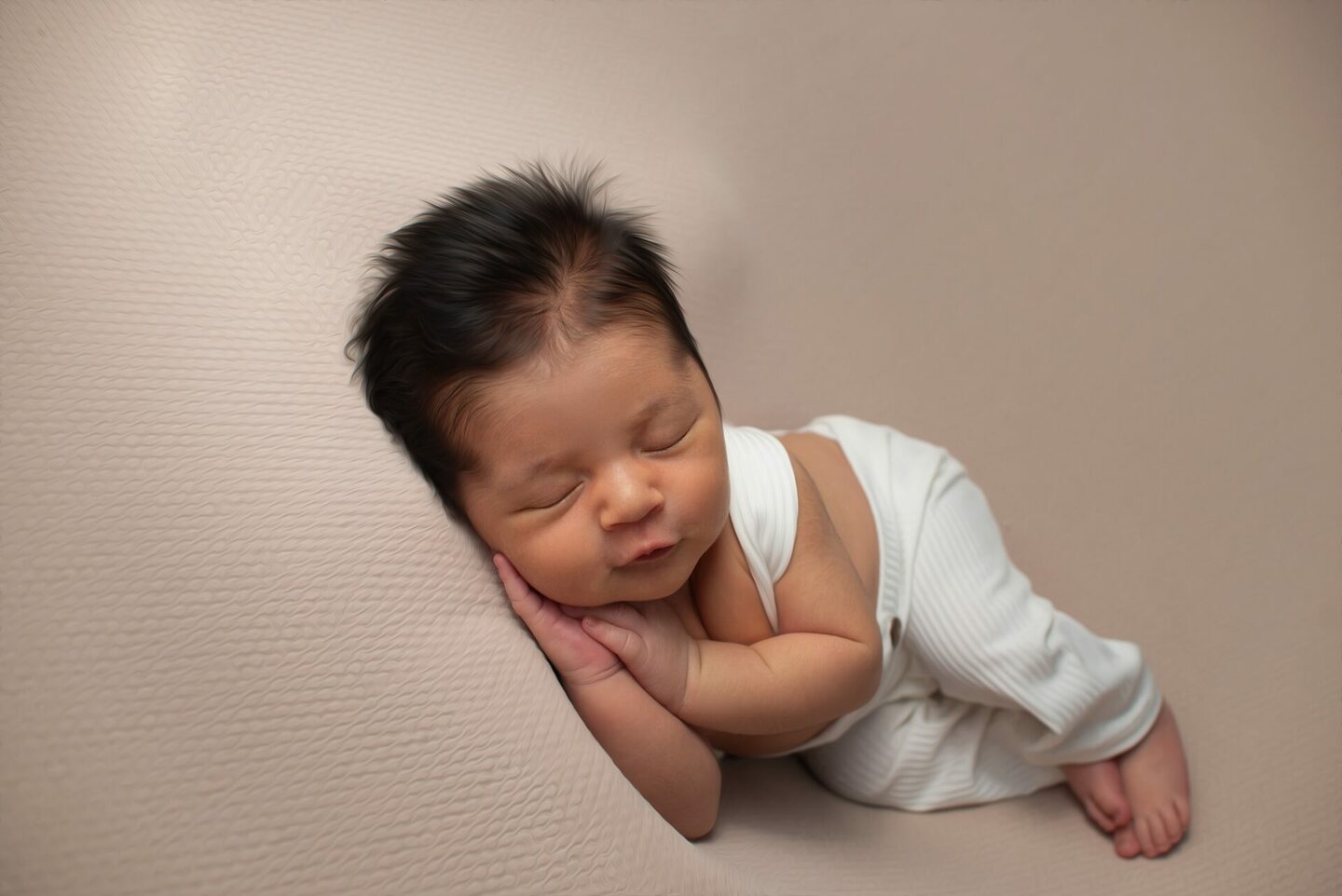 Ensaio Newborn Gael - Estúdio em Guarulhos _ Fotografa Beth Mattos