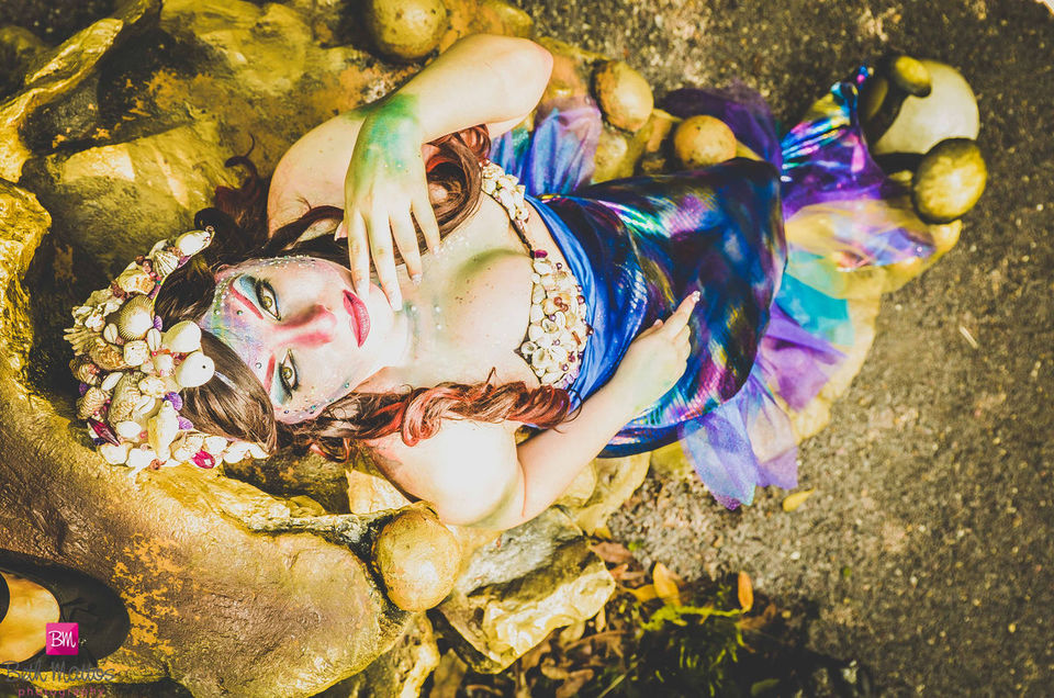 Ensaio Sereia-me no Ateliê Claudio Andrade - Manaus-AM 