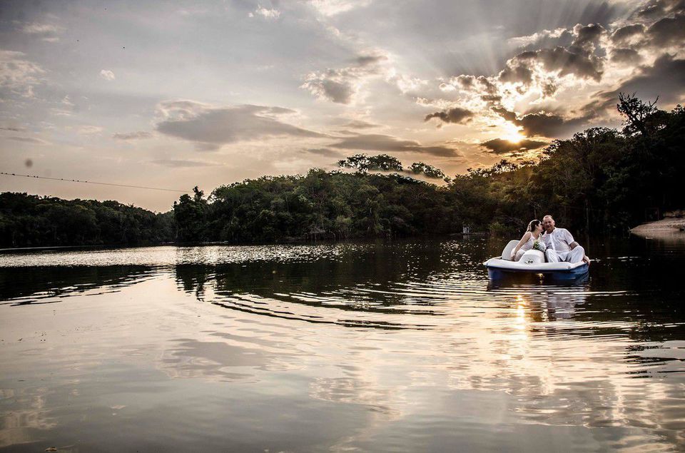 Ensaio Pré Wedding no Amazon Fish - Manaus-AM - Christine e Claudio Decares