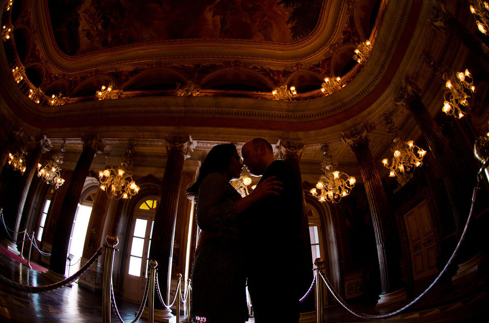 Ensaio no Teatro Amazonas - Bianca e Robert