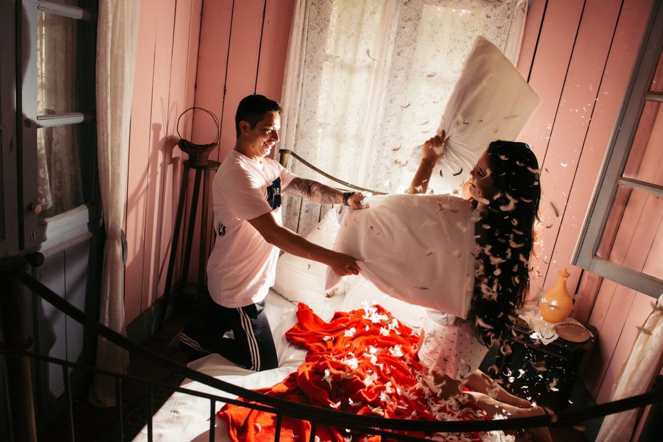 Dia da Preguiça a dois... - Kissla e Edvan